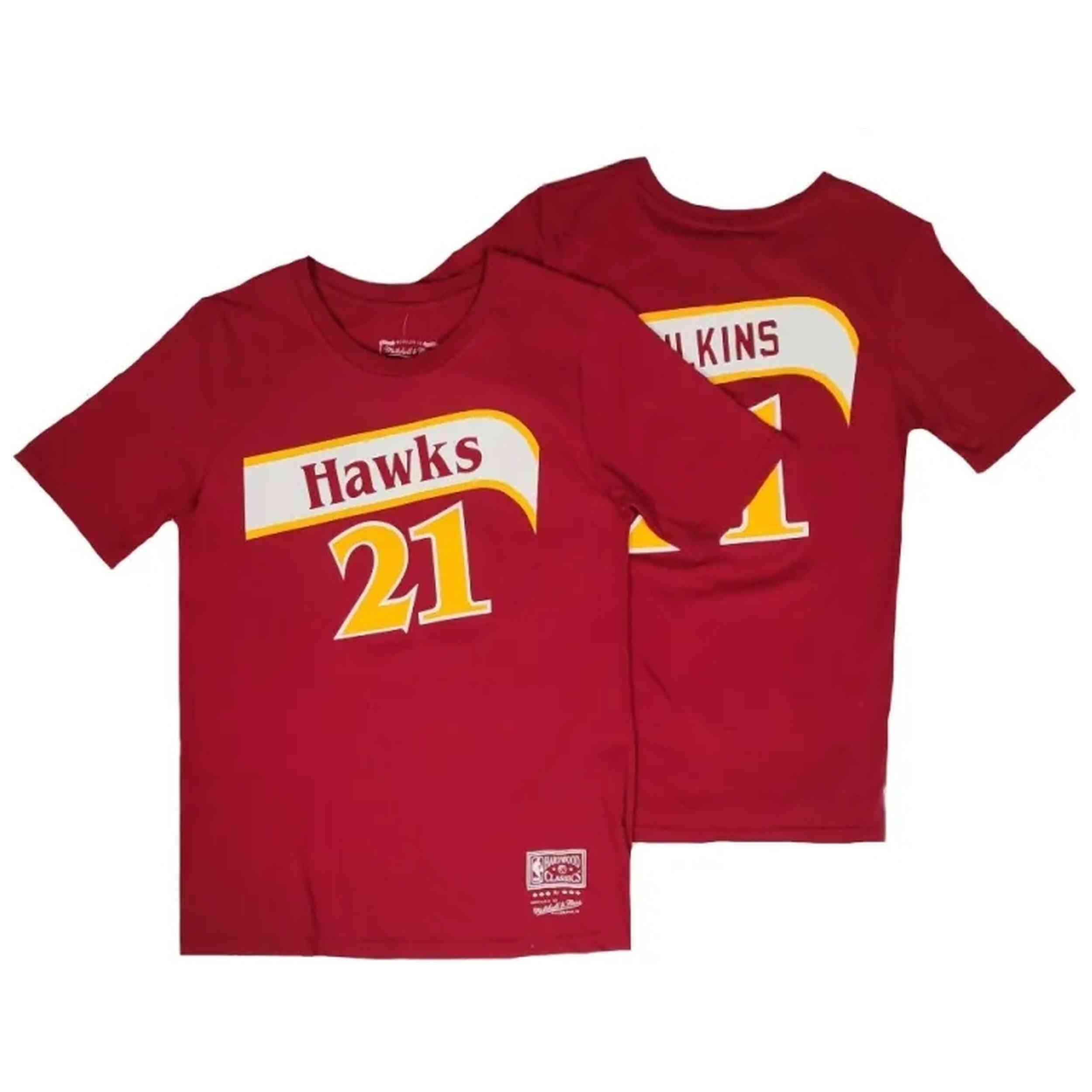T-shirt Mitchell & ness modèle EN2B7BMR0N01-HAWDW pour enfants 3/3