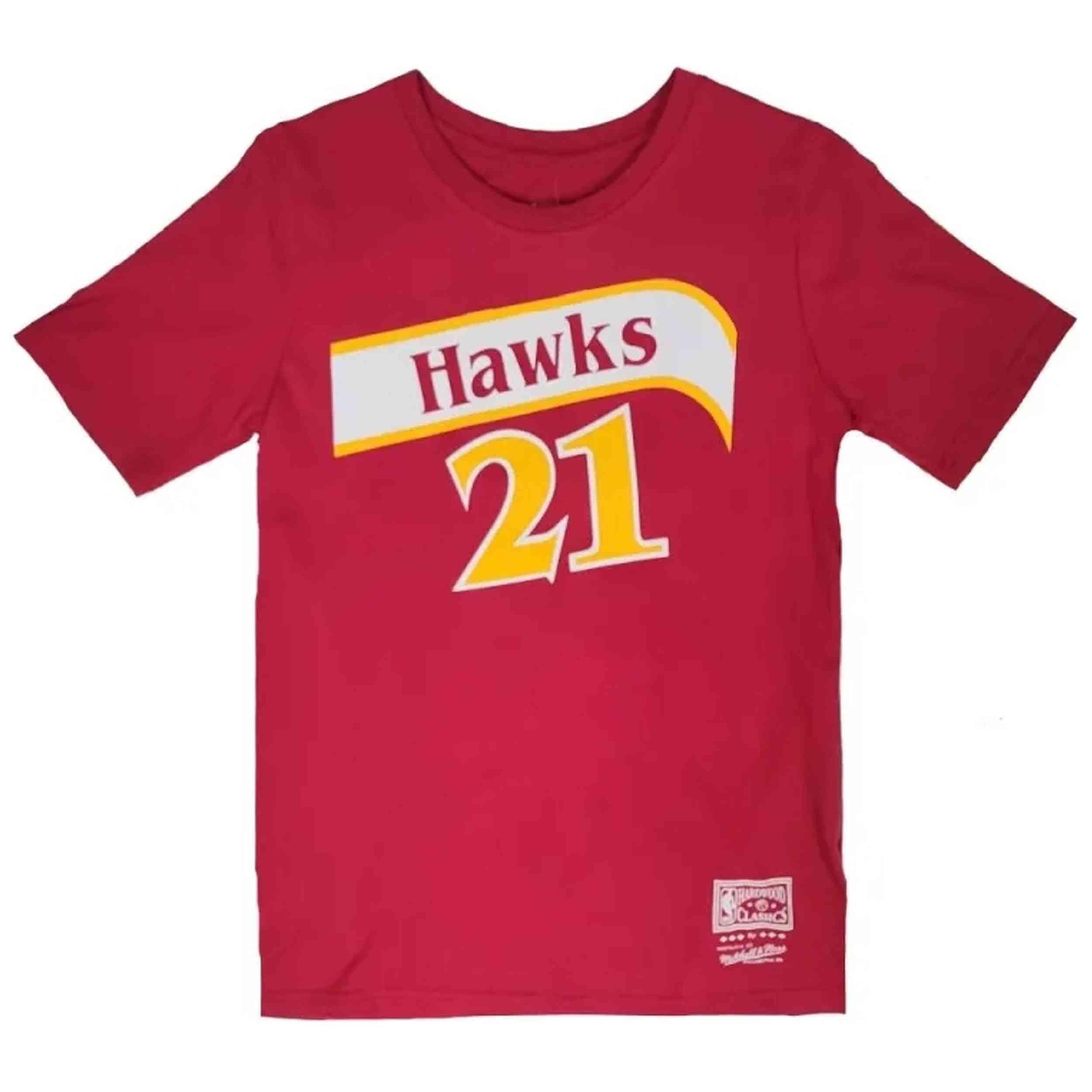 T-shirt Mitchell & ness modèle EN2B7BMR0N01-HAWDW pour enfants 1/3