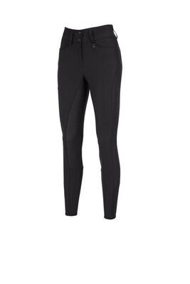 Pikeur dames rijbroek fullgrip midwaist zwart -