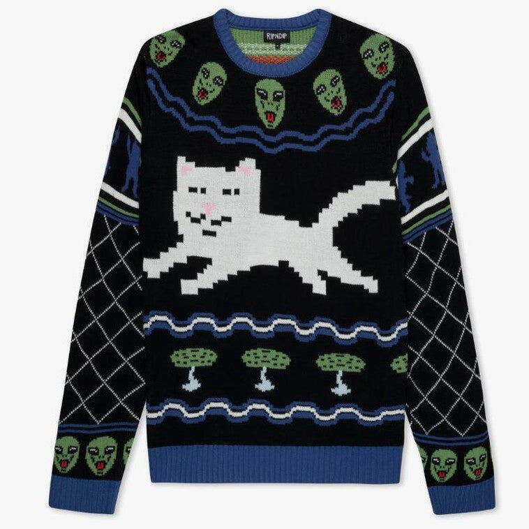 Maglione Rip N Dip OUT oF tHE wORLD bLACK 7/7