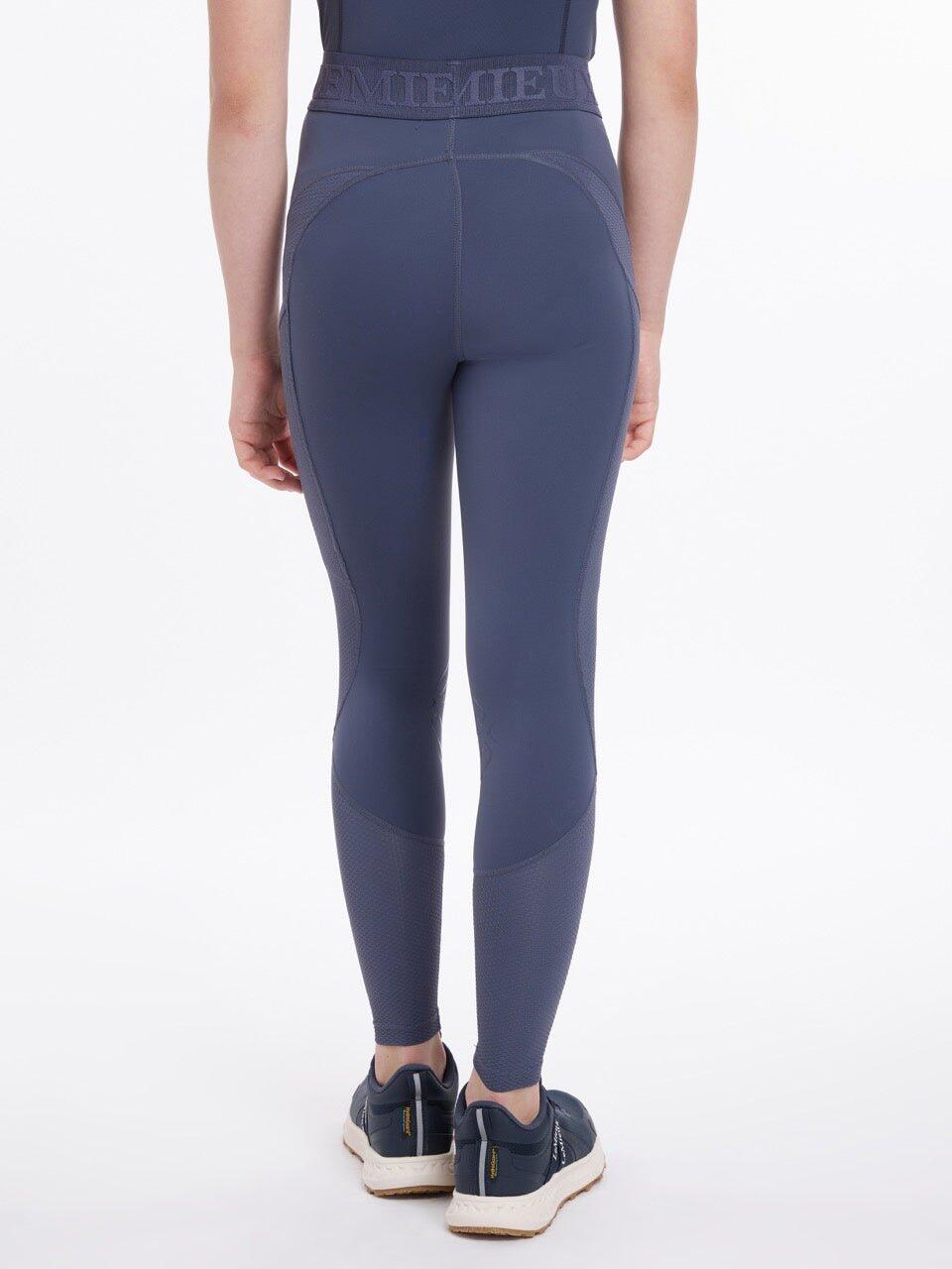Lemieux Lizzie Mesh Legging Meisjes Ss25 Blauw - 6/7