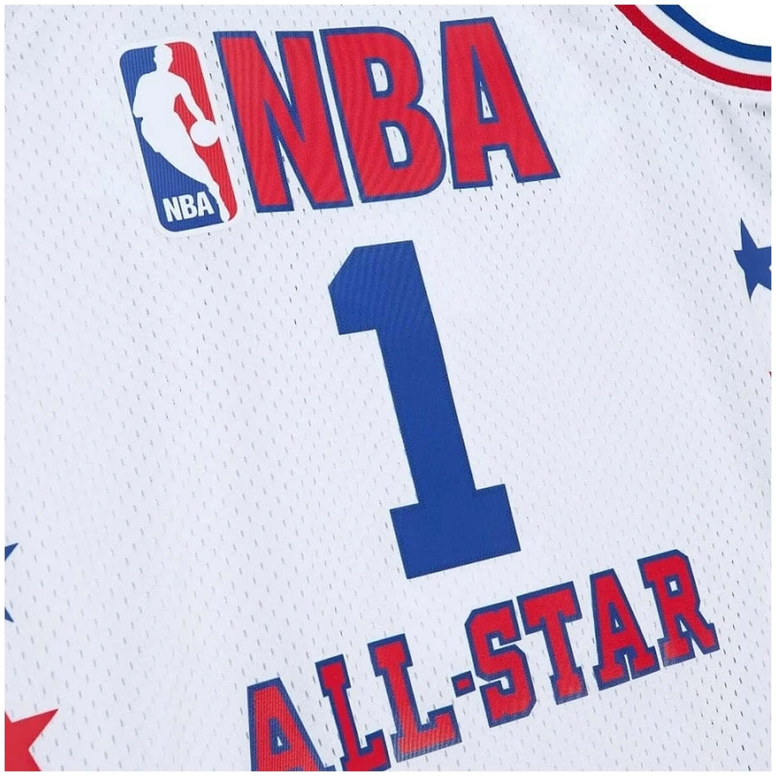 Maglia da basket Mitchell & ness modello SMJY5294-ASE03TMCWHIT per uomini 3/3