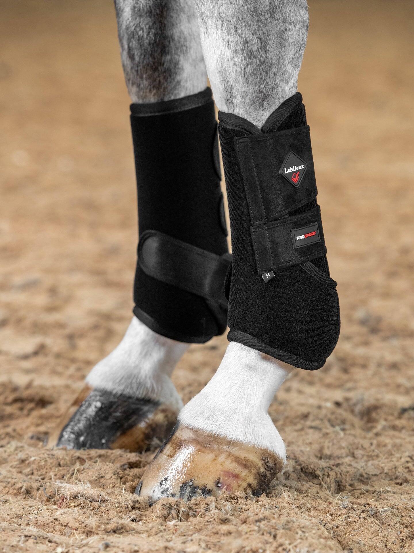 Lemieux Pro-sport Ondersteunende Peesbeschermers Zwart - 2/4