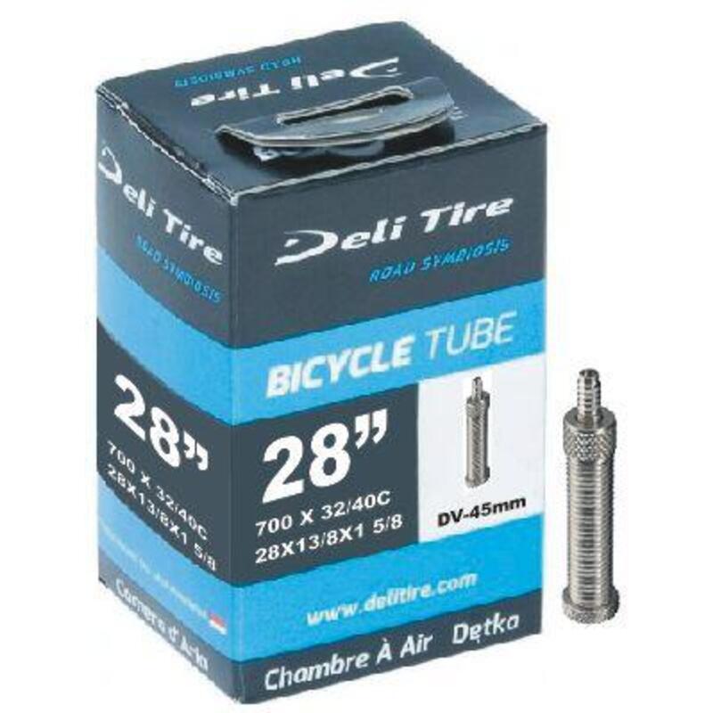 Deli Tire binnenband dv17 28 inch 28x1 5/8x1 3/8 37/42-622 45 mm