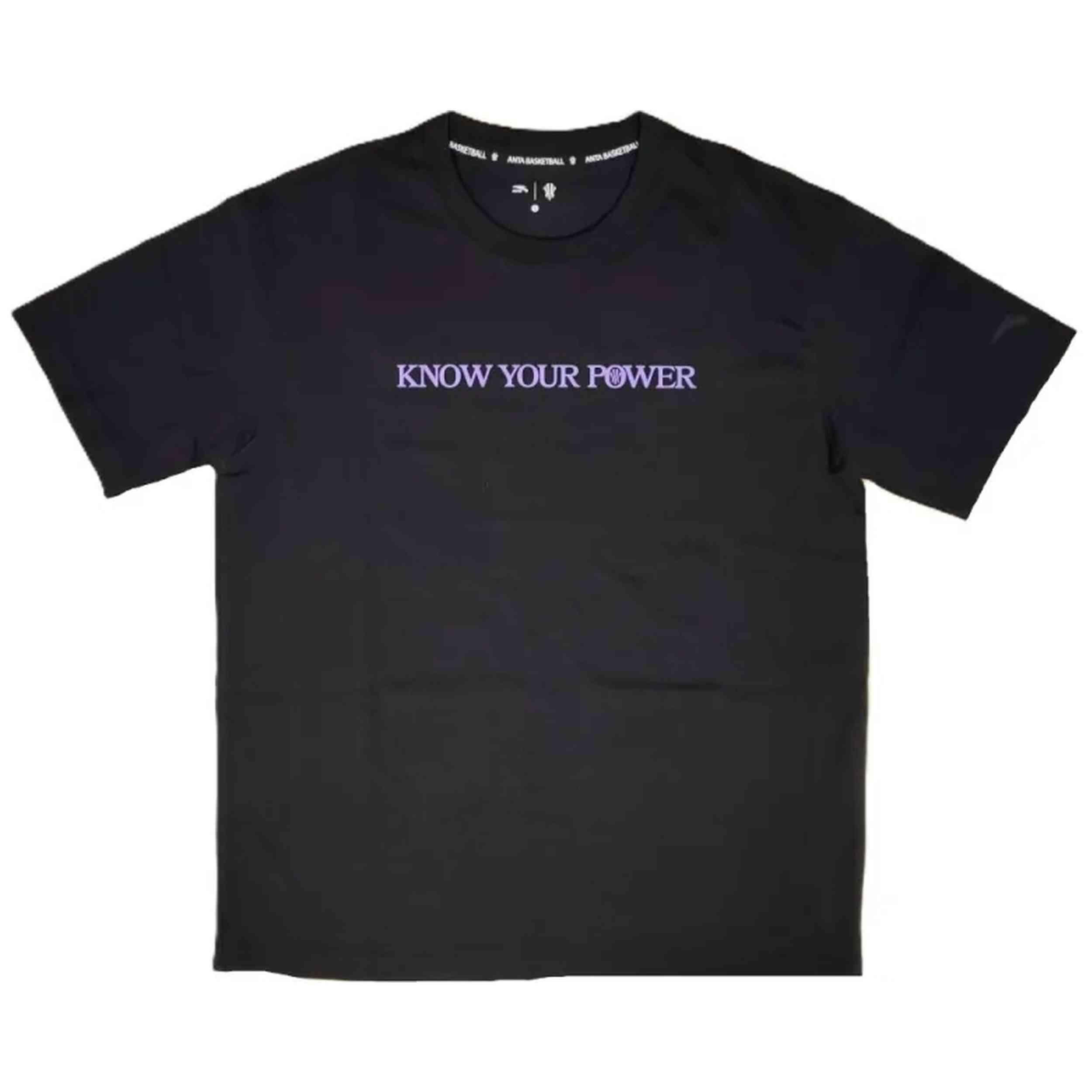 T-shirt Anta modèle 872531114-4 pour unisexe 1/2
