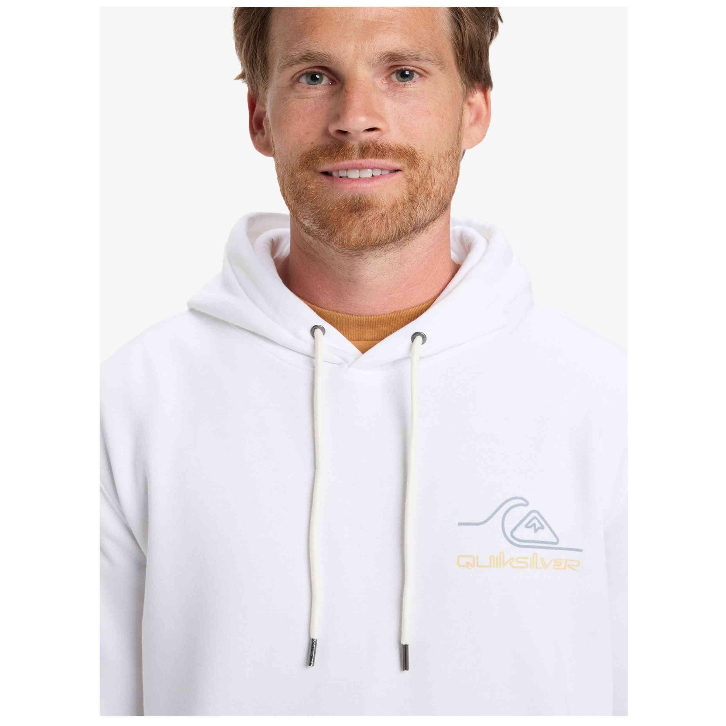 Felpa con cappuccio Quiksilver modello EQYFT05168-WBB0 per uomini 3/5