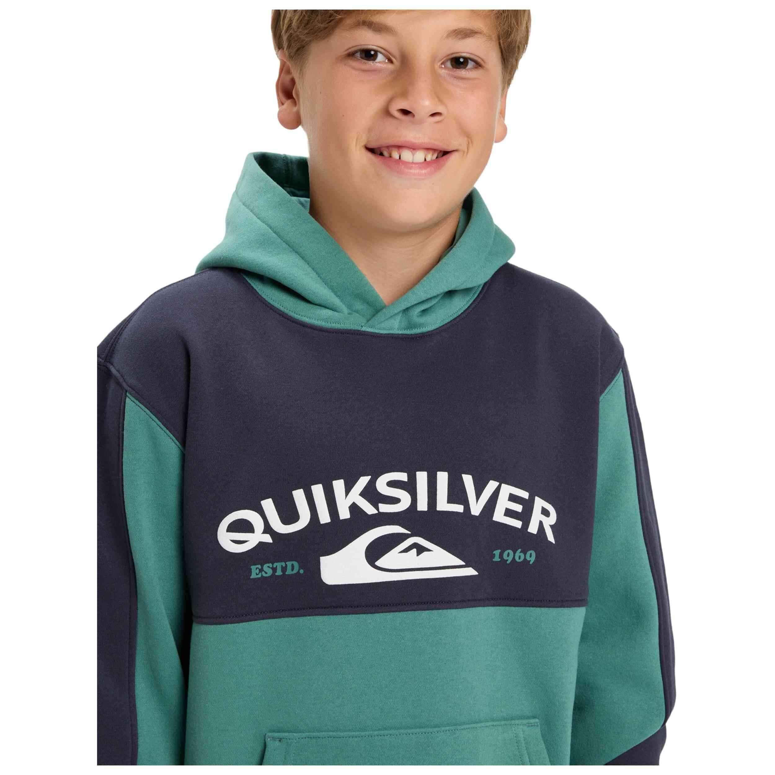 Sudadera con capucha Quiksilver modelo EQBFT03948-GMW0 para niños 3/5
