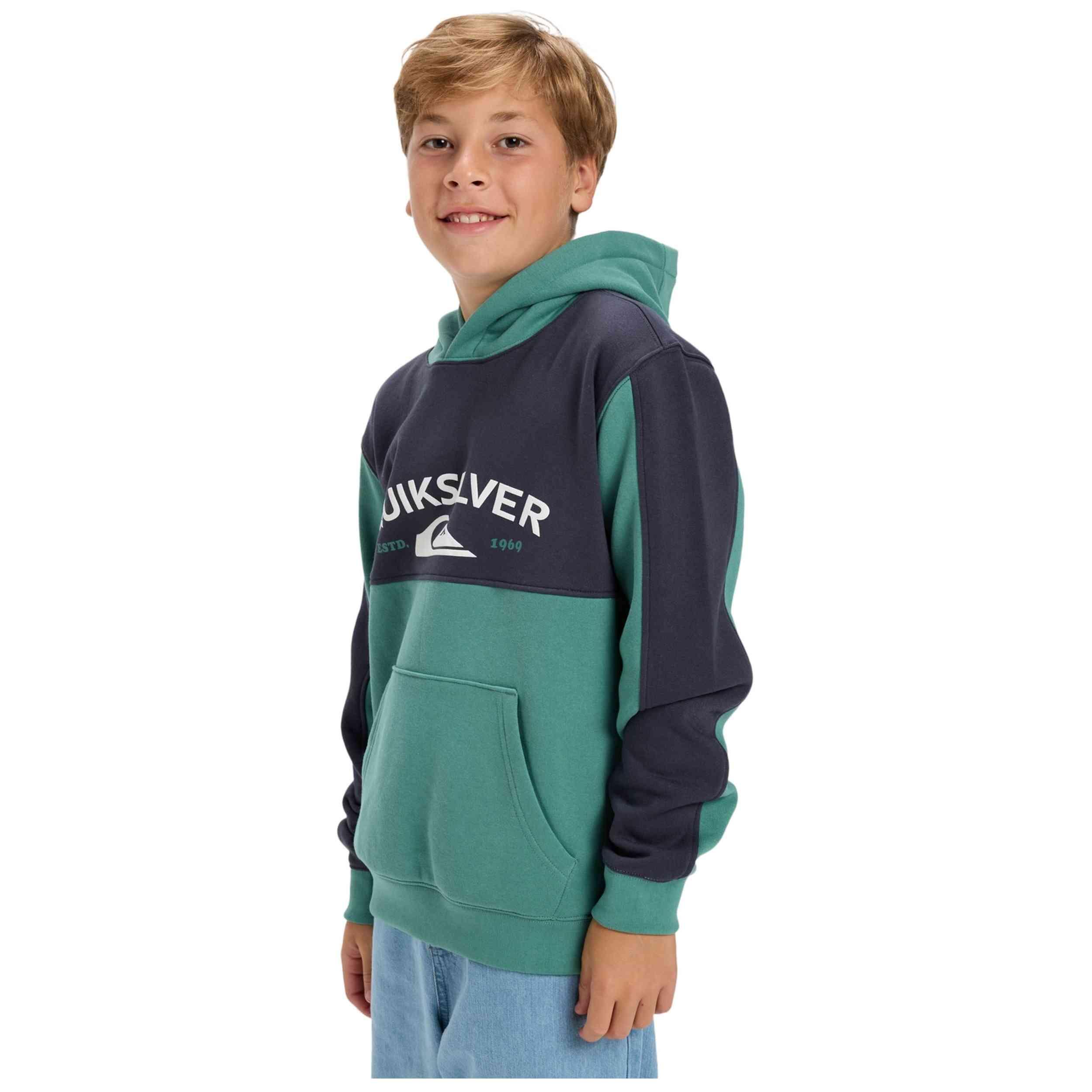 Sudadera con capucha Quiksilver modelo EQBFT03948-GMW0 para niños 2/5