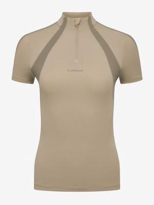 Lemieux maria mesh shirt dames beige -