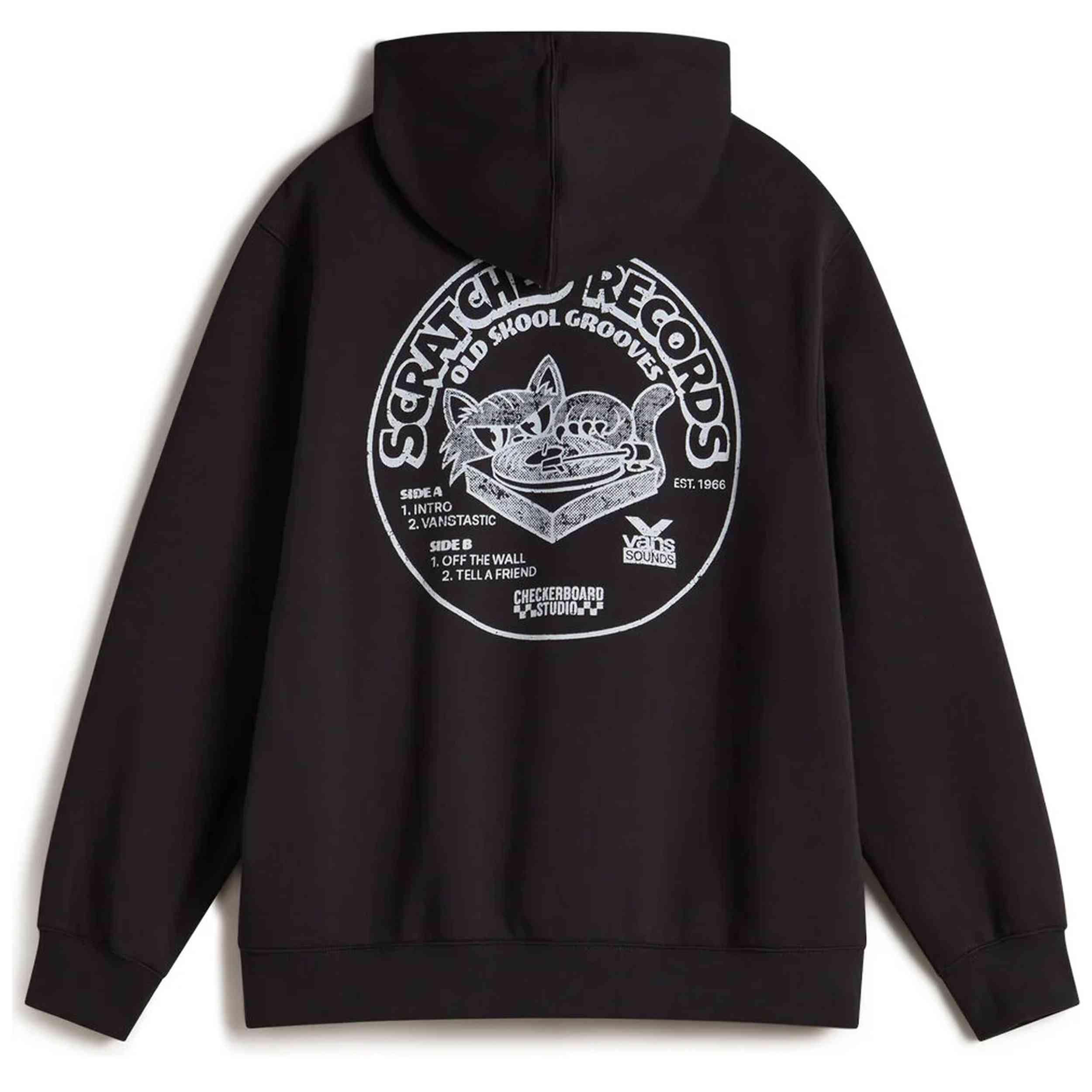 Felpa con cappuccio Vans modello VN000PA9BLK1 per uomini 2/2