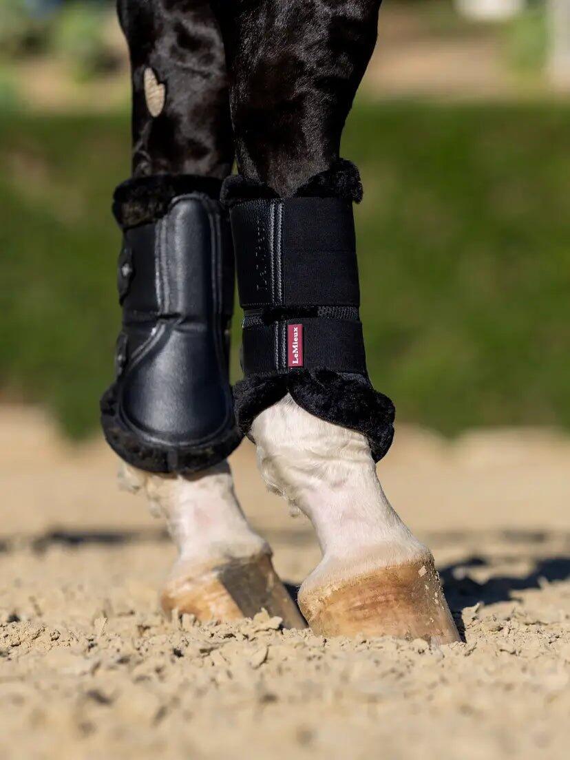 Guêtres anterieurs fermées pour cheval maille LeMieux 5/7