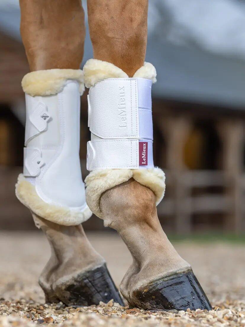 Guêtres anterieurs fermées pour cheval maille LeMieux 7/7