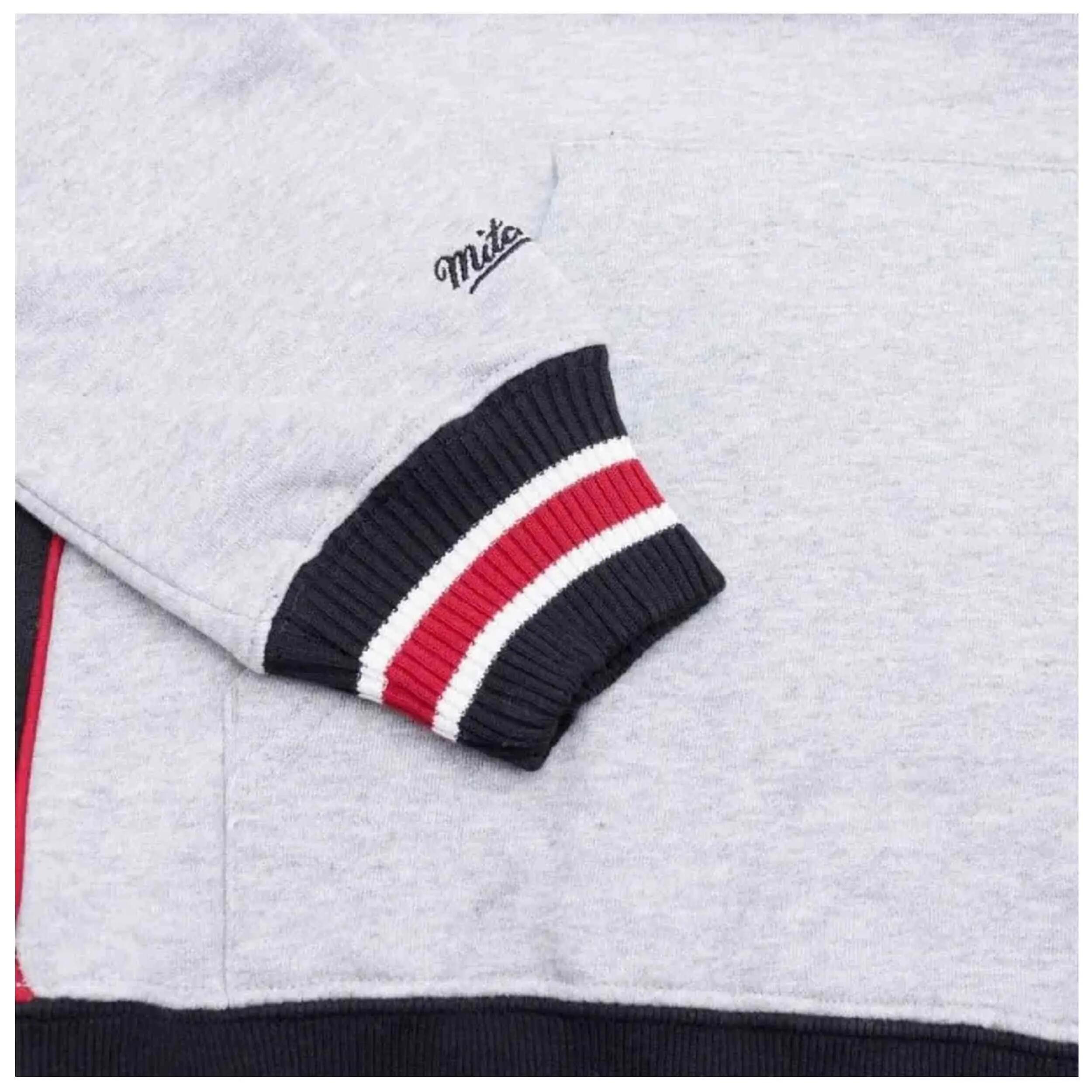 Hoodie Mitchell & ness model FPHD1040-CBUYYPPPGYHT voor unisex 3/3