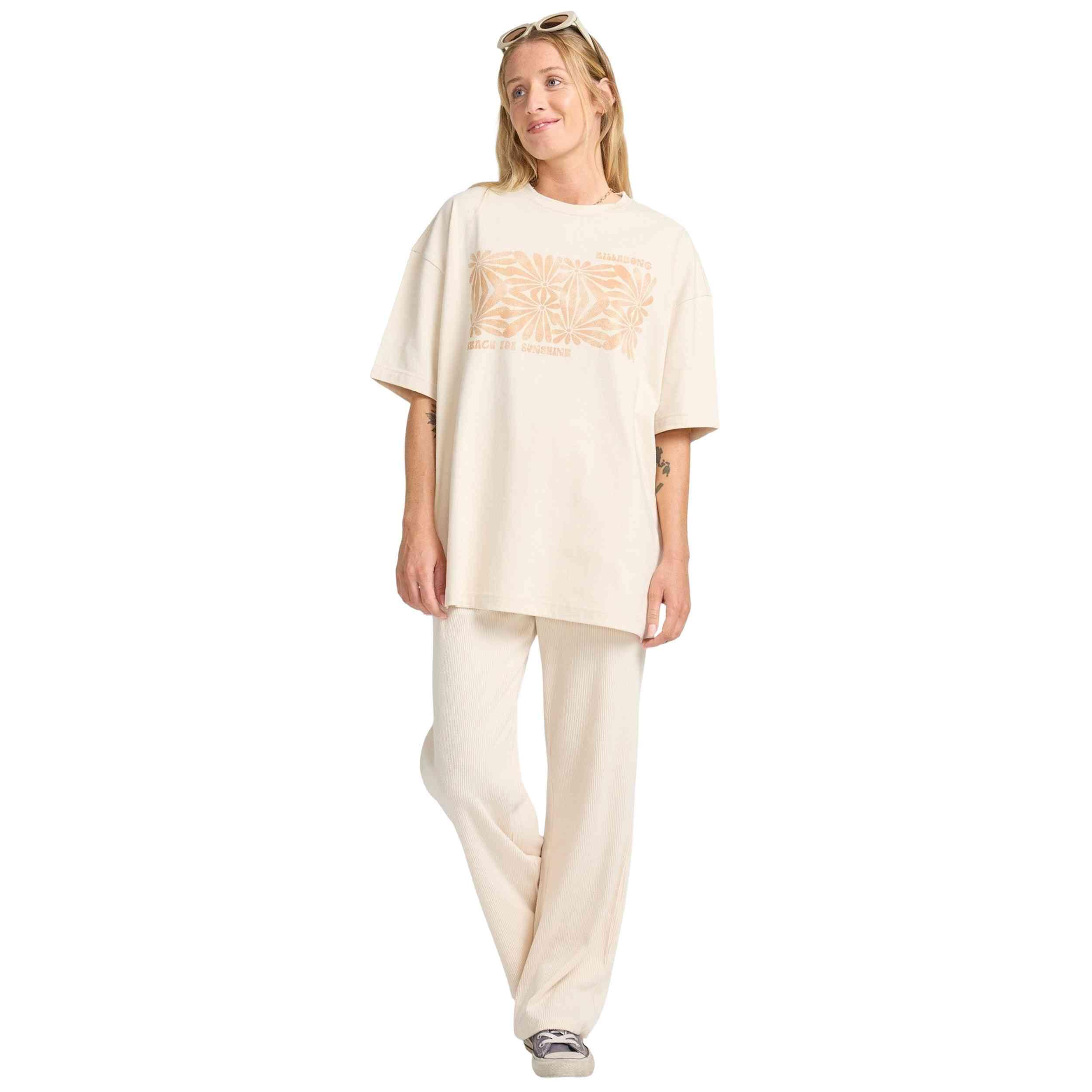 Maglia a maniche corte Billabong modello EBJZT00483-WCP per donne 5/5