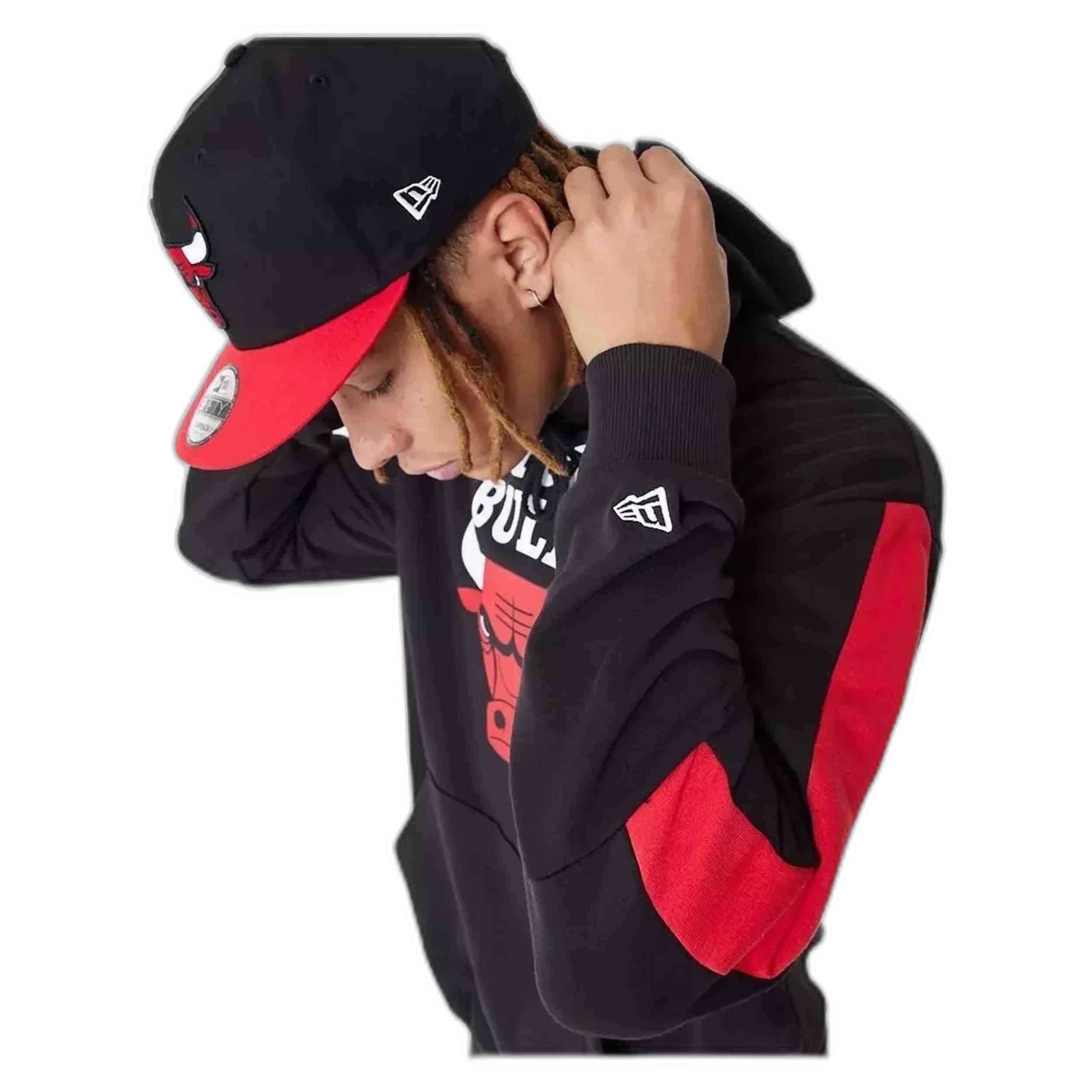 Felpa con cappuccio New era modello 60416368-001 per unisex 3/4