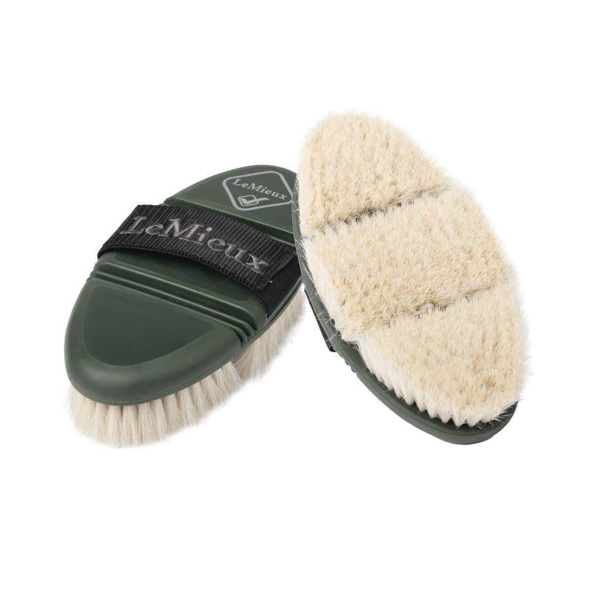 Lemieux Flexi Geitenharen Body Brush Groen - 1/7