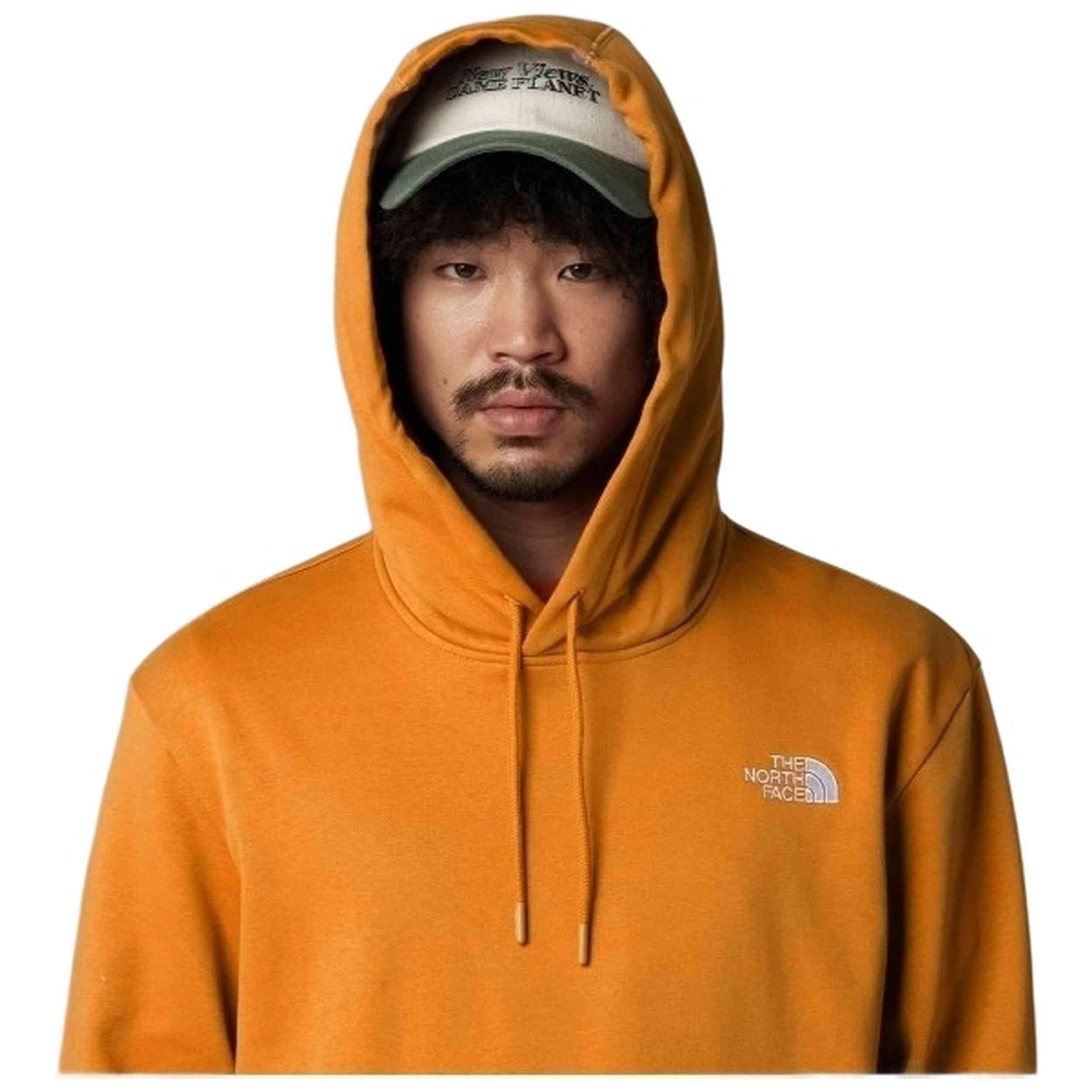 Felpa con cappuccio The north face modello NF0A89FCBRO1 per uomini 3/5