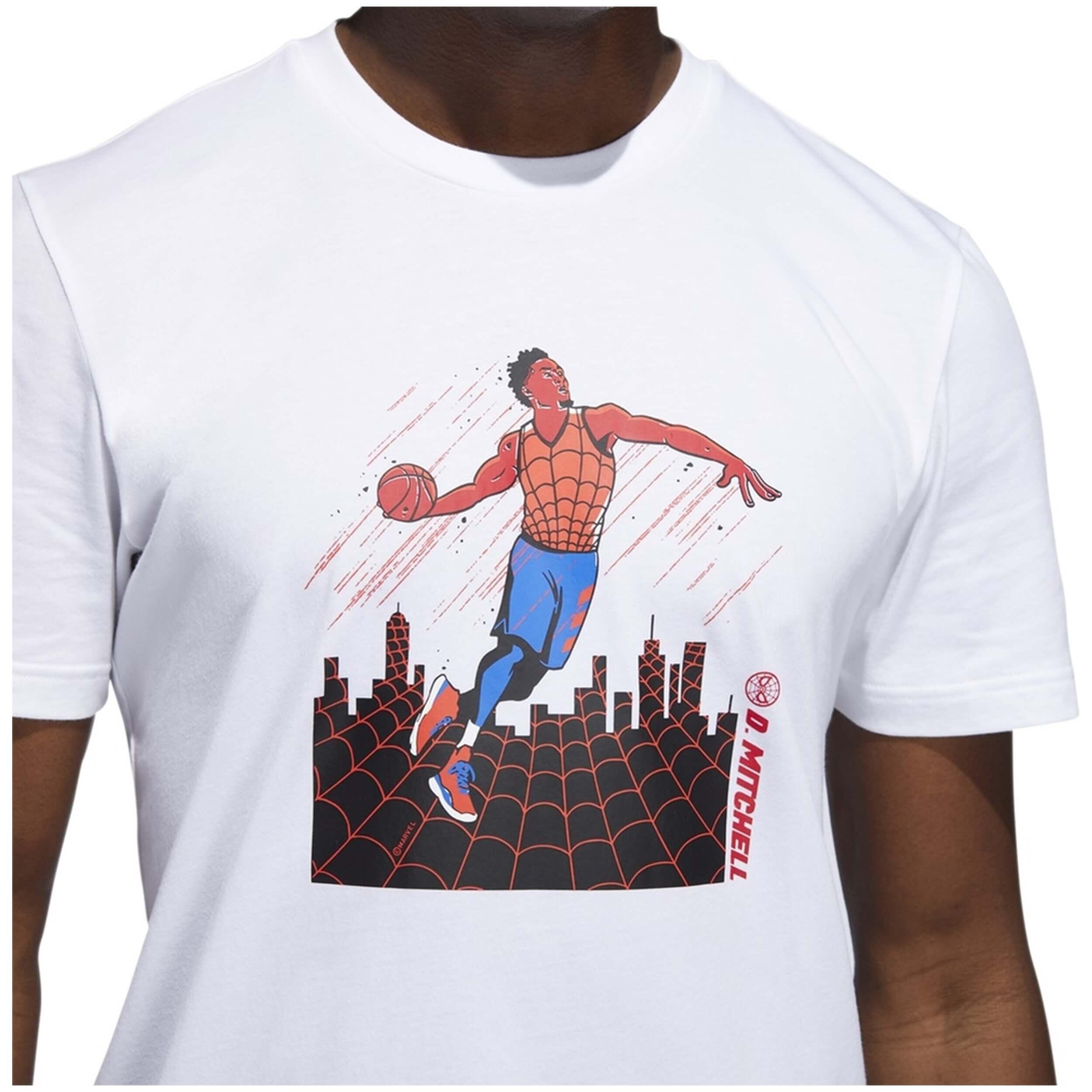 T-shirt Adidas modèle DX6983 pour homme 4/5