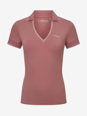 Lemieux serena polo shirt dames roze -