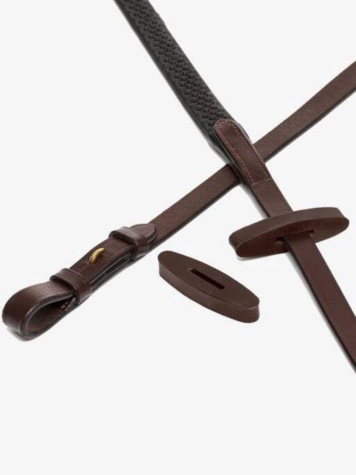 Lemieux Rubber Teugelstoppers Bruin - 2/4