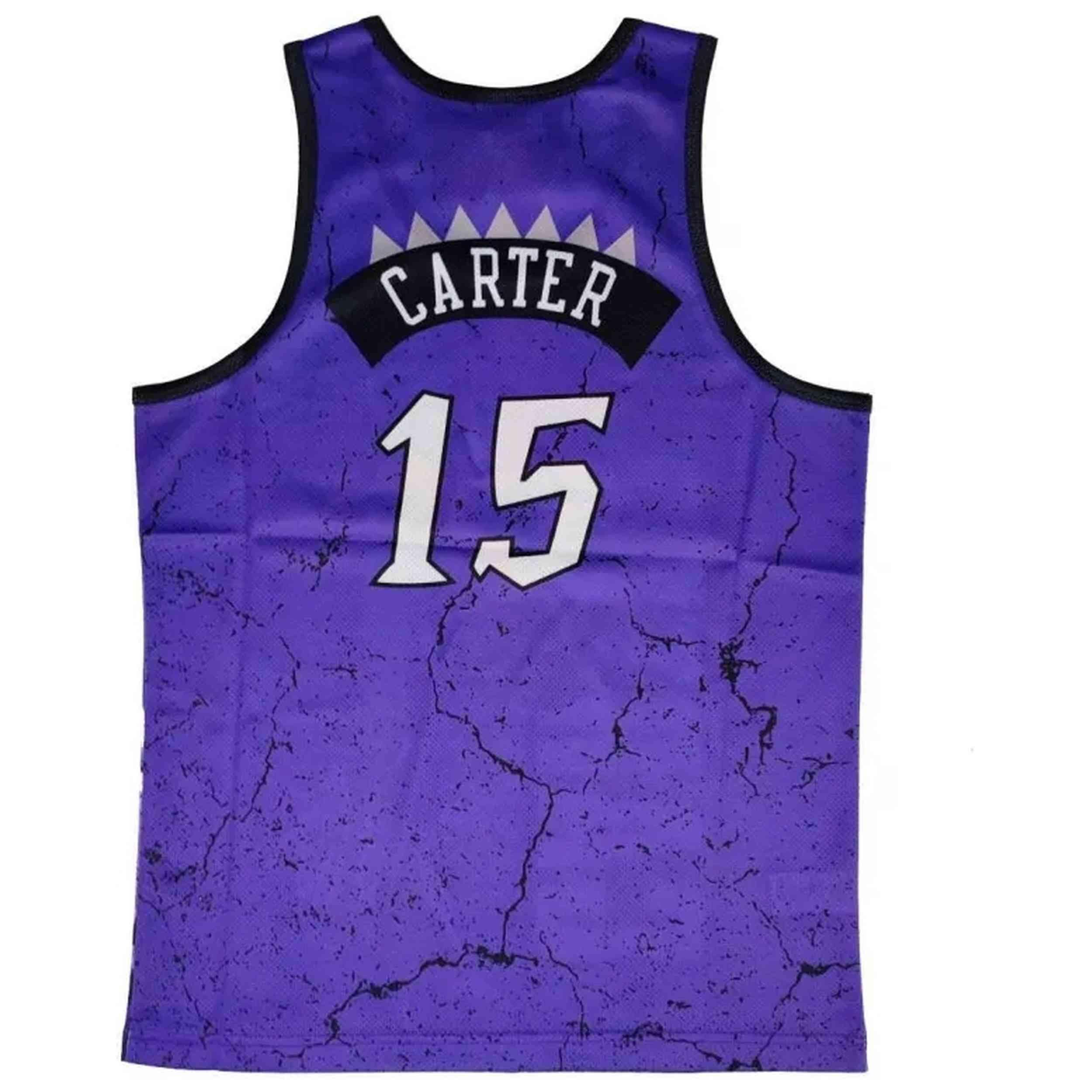 Basketbalshirt Mitchell & ness model TNMK5010-TRAYYVCAPURP voor mannen 2/2