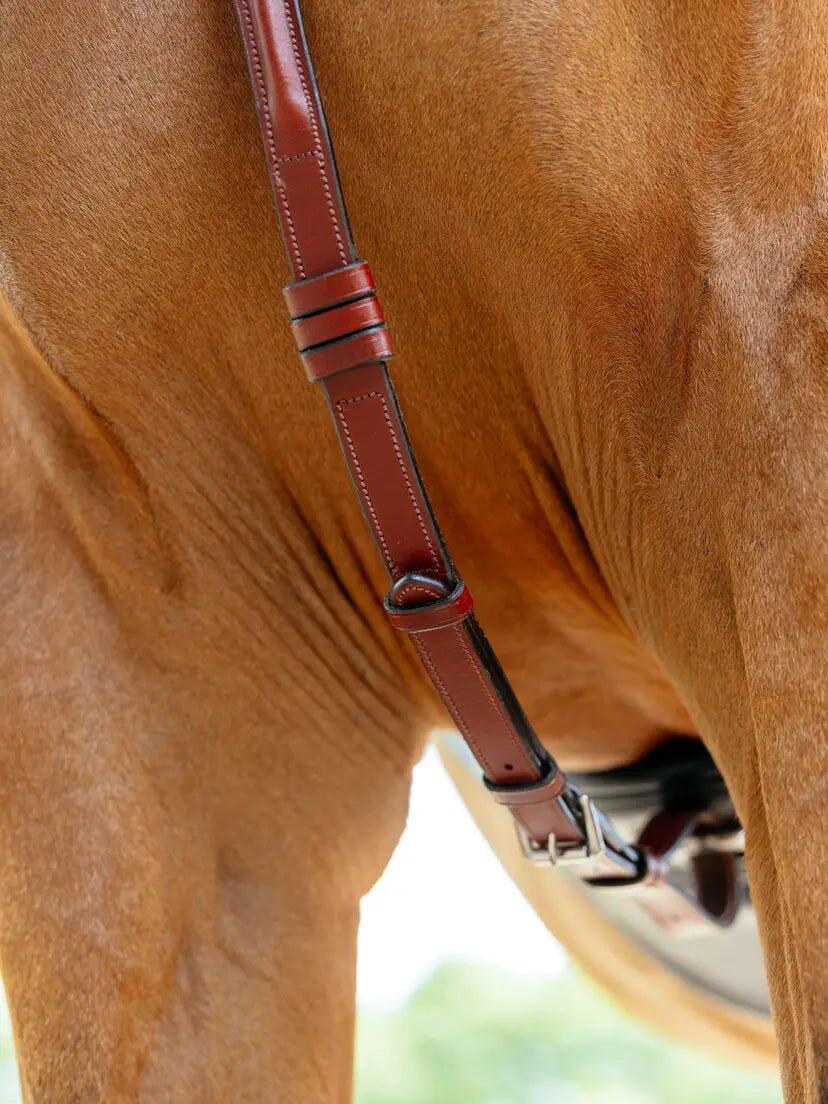 Lemieux Kudos Borsttuig (d-ring Attachment) Chestnut/zilver - 6/7