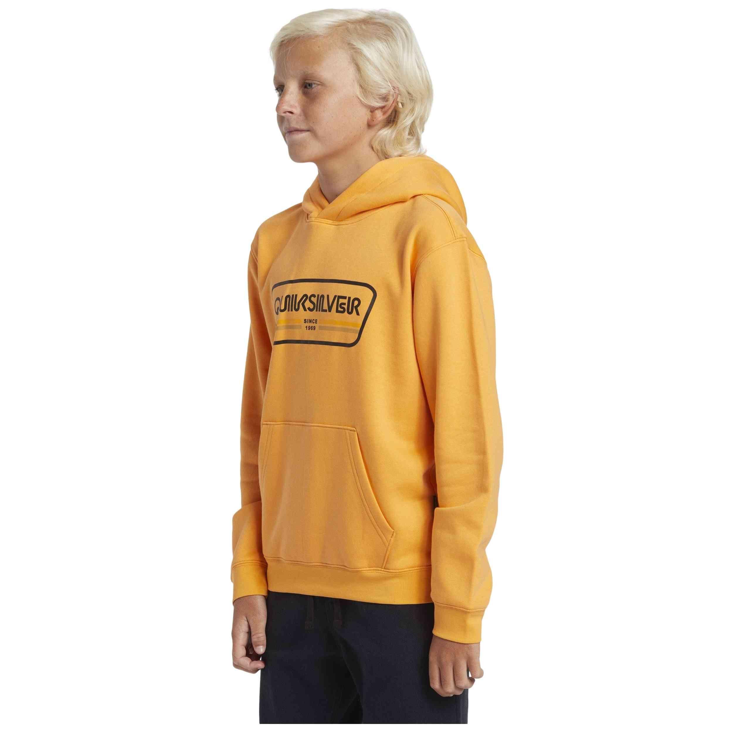 Felpa con cappuccio Quiksilver modello 49660378382675 per ragazzi 3/5