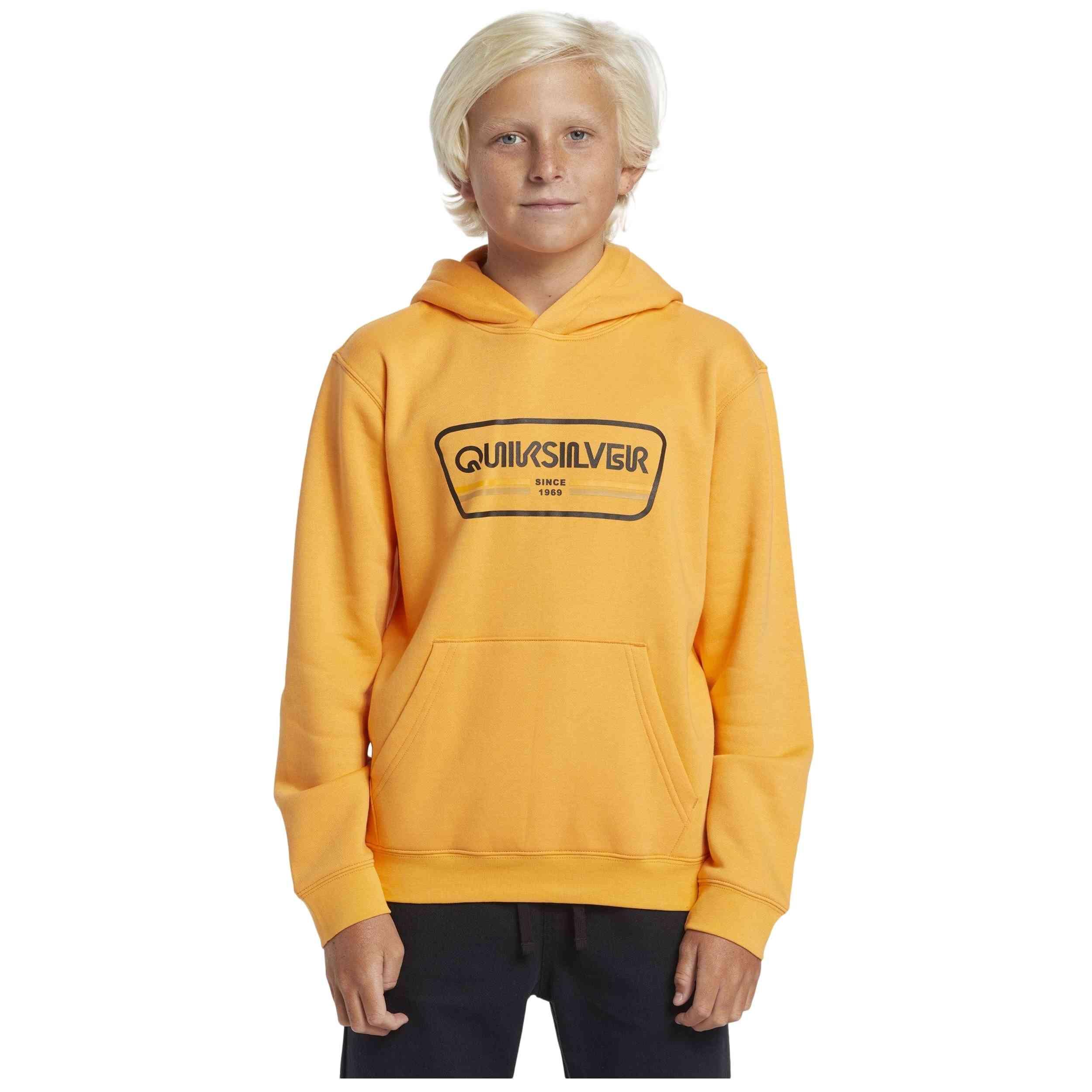 Felpa con cappuccio Quiksilver modello 49660378382675 per ragazzi 1/5