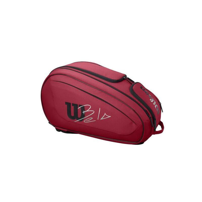 Wilson - Sac De Raquette De Padel Wilson Bela Super Tour - Accessoire D'Apprentissage - Rouge - Decathlon