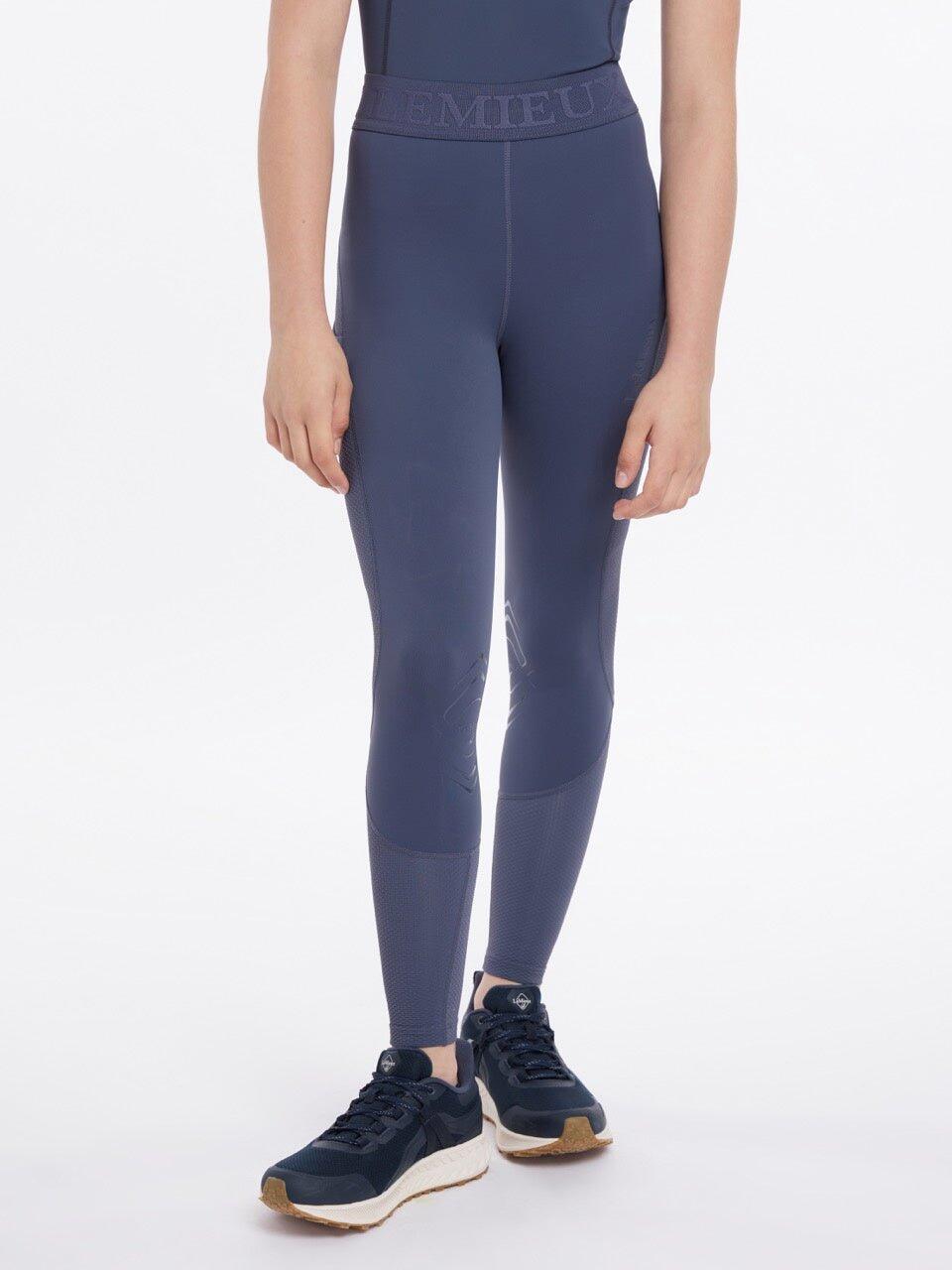 Legging équitation en mesh mid grip enfant LeMieux Lizzie 7/7