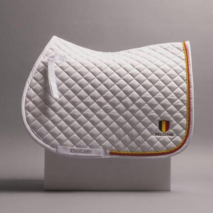 Kingsland Halle Equibel Zadeldek; Jumping Wit -