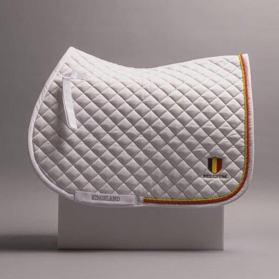 Kingsland Halle Equibel Zadeldek; Jumping Wit -