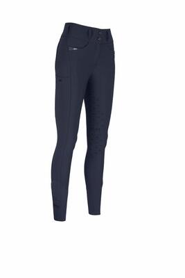 Pikeur dames rijbroek laure full sd hoge taille 3005 blauw -
