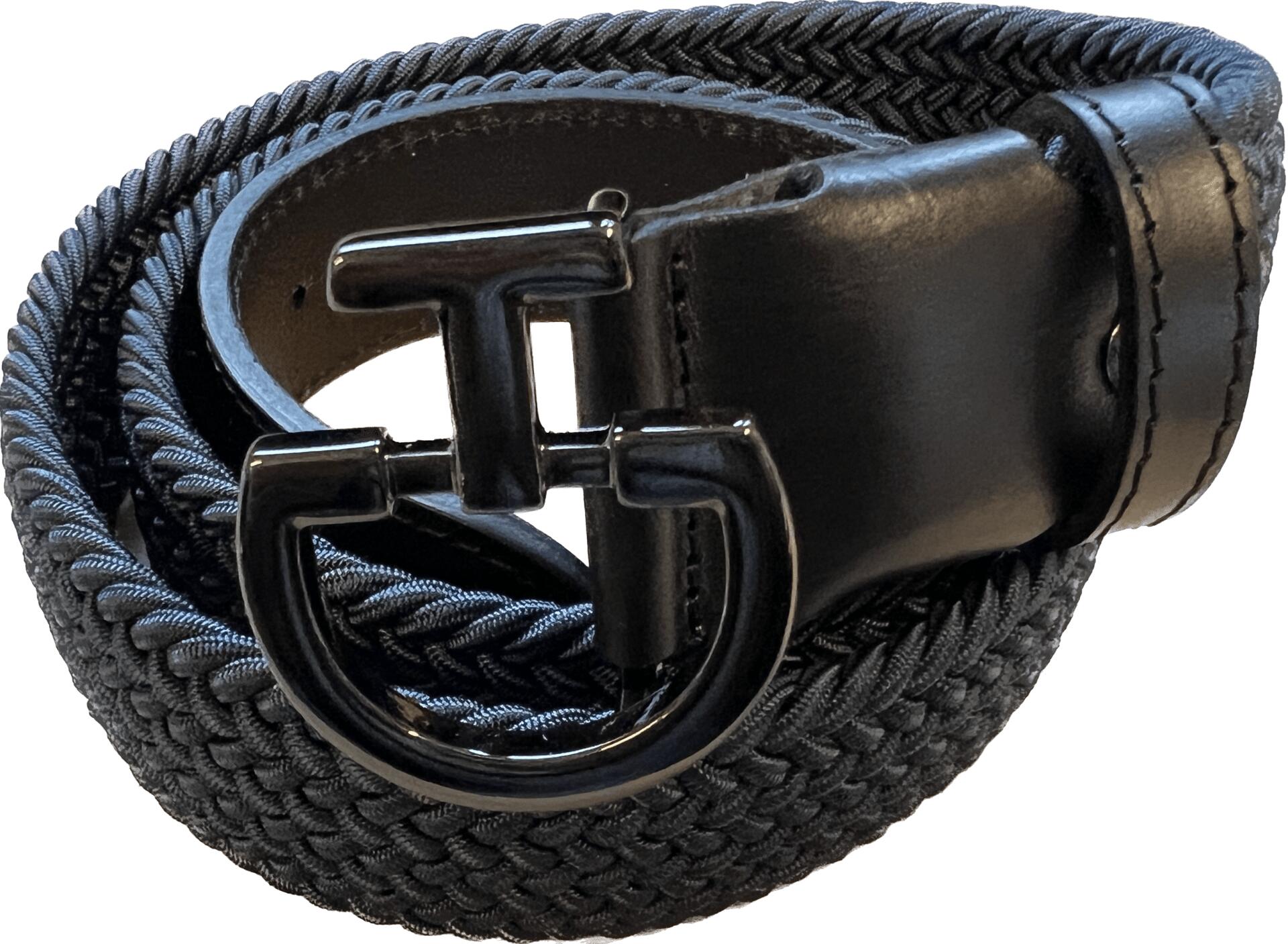 Cavalleria Toscana Elastische Riem Ct Gesp Blauw - 1/1