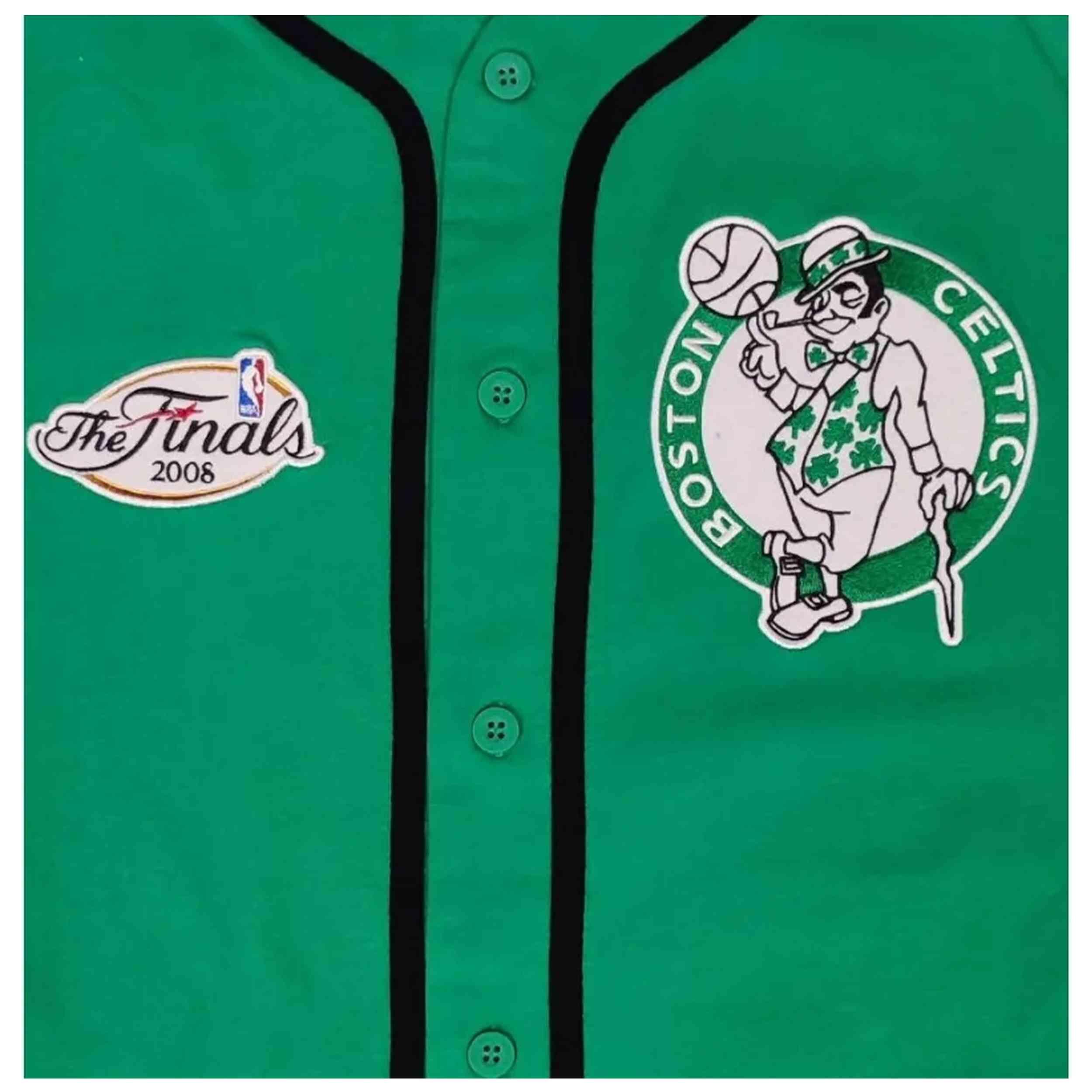 Maillot de basket Mitchell & ness modèle TBTF6700-BCEYYPPPKYGN pour homme 3/3