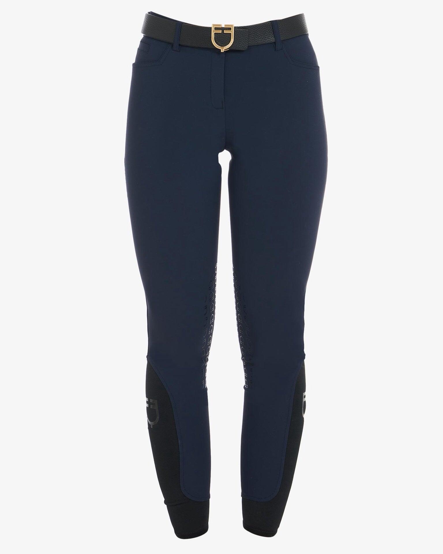 Damen sommer slim fit hose aus bi-stretch technischem spandexgewebe 4/7