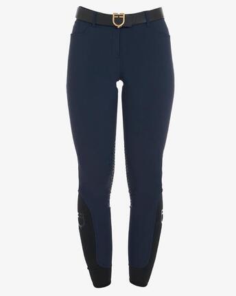 Pantalon femme été slim fit en tissu technique bielastique