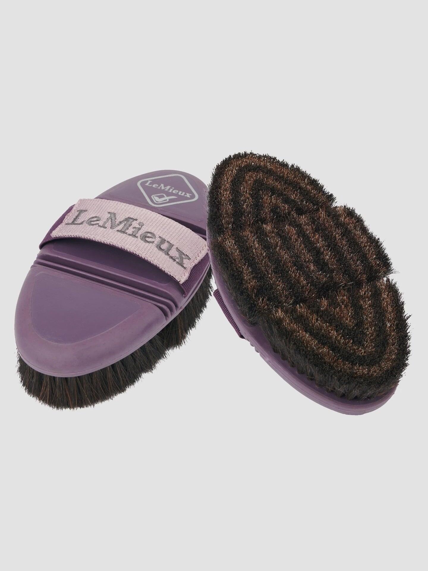 Lemieux Flexi Paardenhaar Body Brush Groen - 3/7