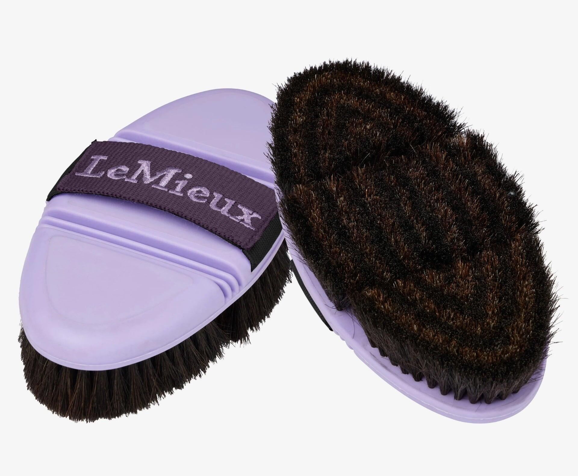 Lemieux Flexi Paardenhaar Body Brush Groen - 5/7