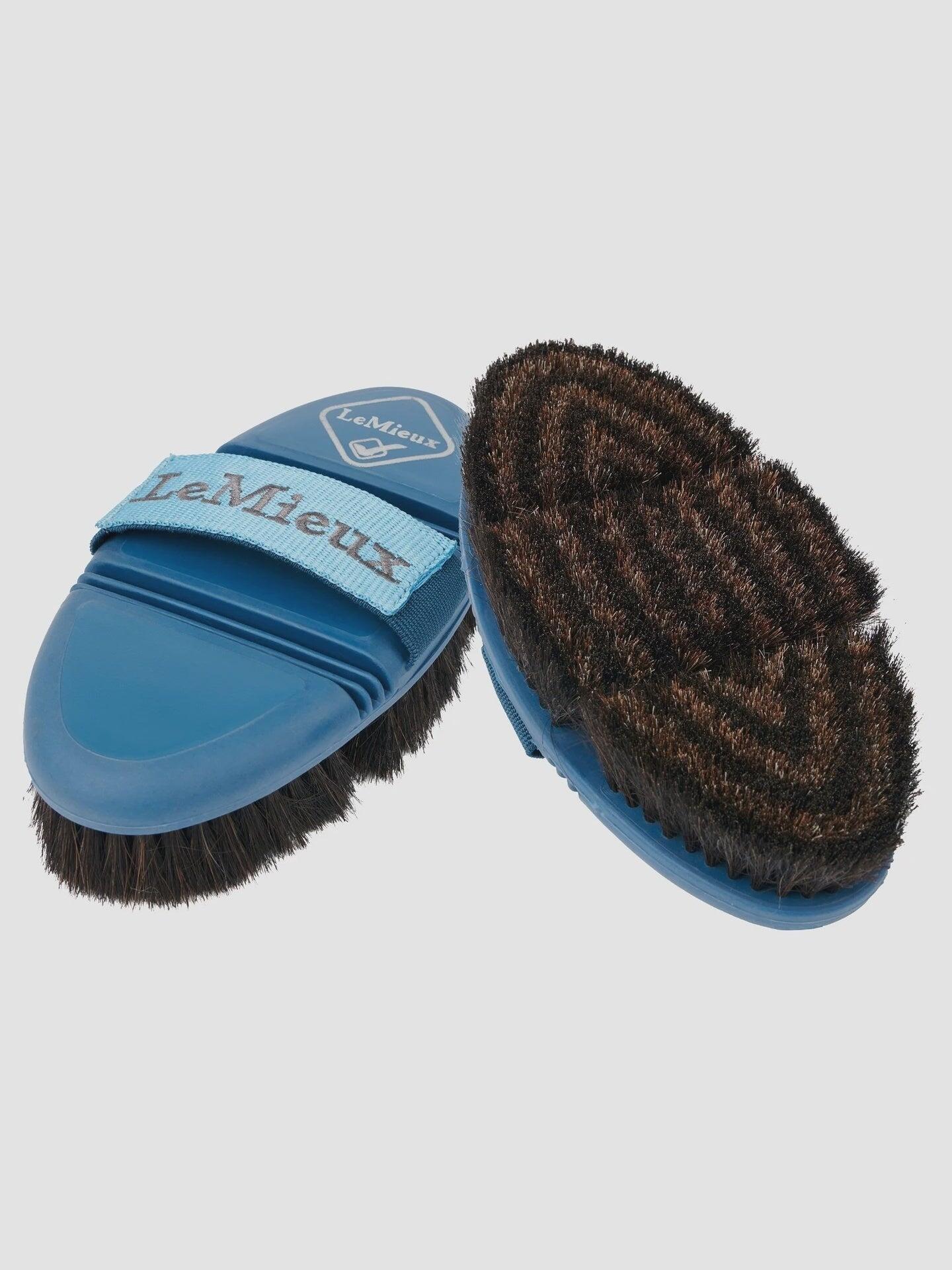 Lemieux Flexi Paardenhaar Body Brush Groen - 4/7