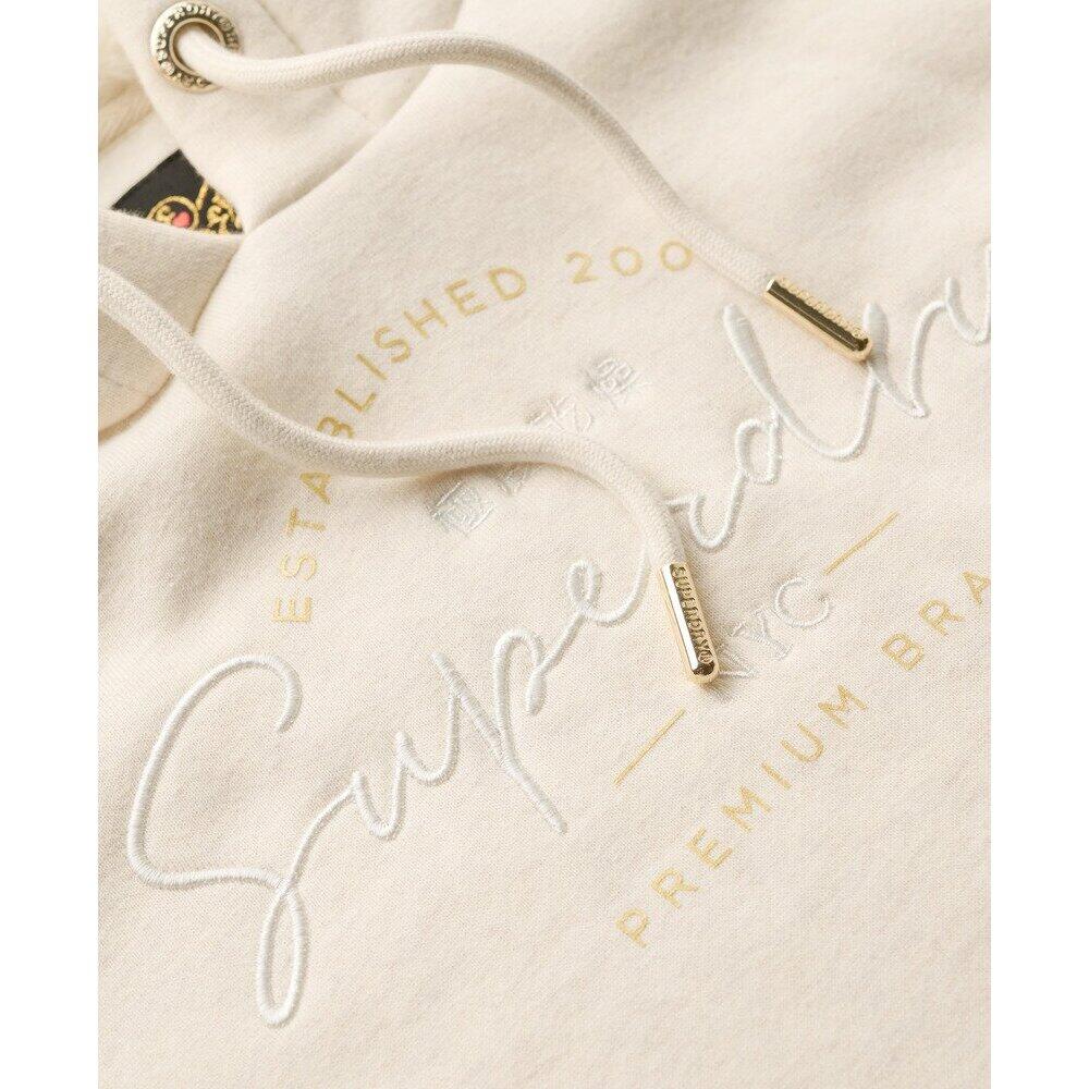 Sweatshirt à capuche et logo métallisé femme Superdry Luxe 6/6
