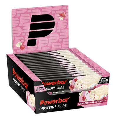 Powerbar protein plus fibre bar (16x35g) raspberry-joghurt - repen - eiwit repen