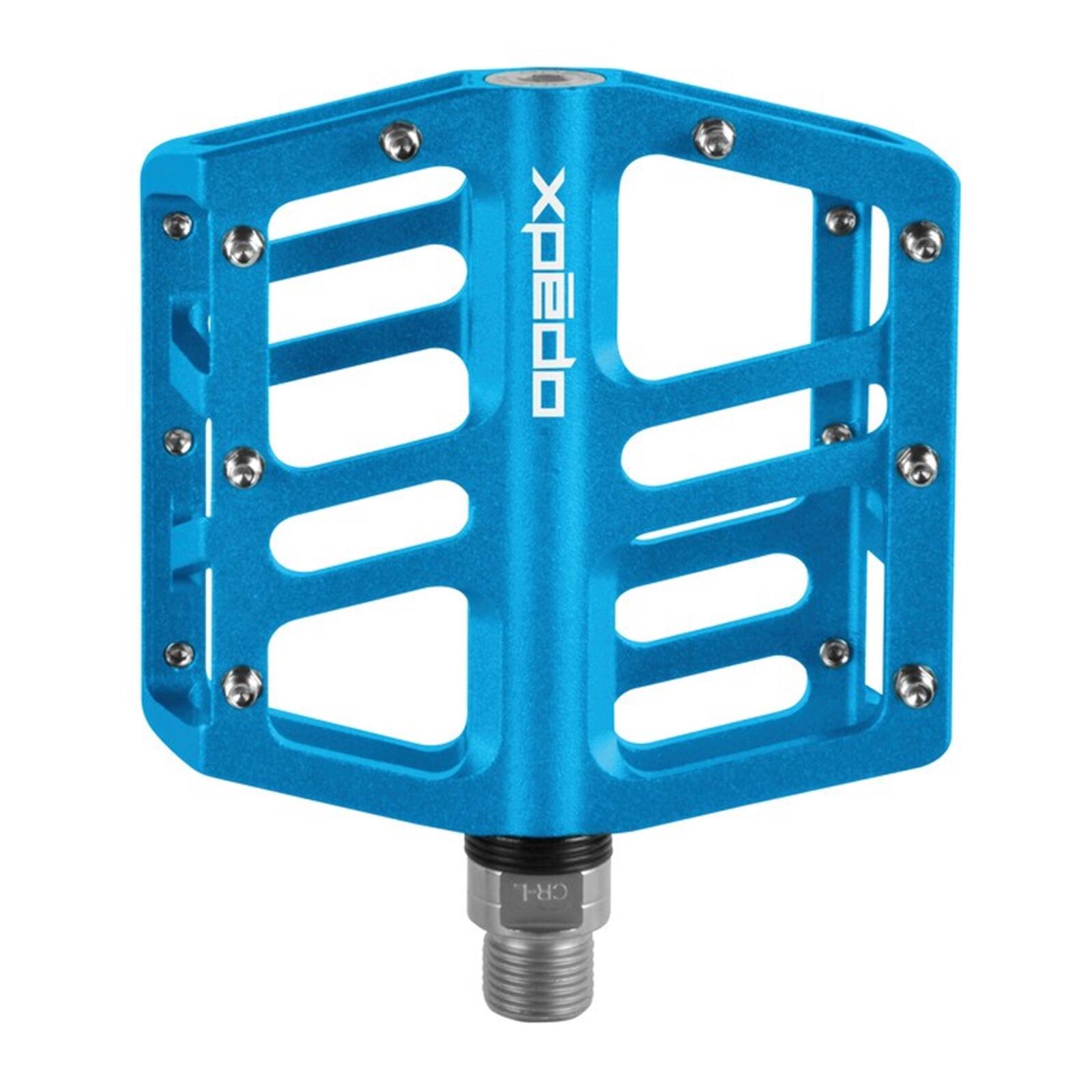 XPEDO Pedale per MTB/piattaforma JEK, blu, 9/16