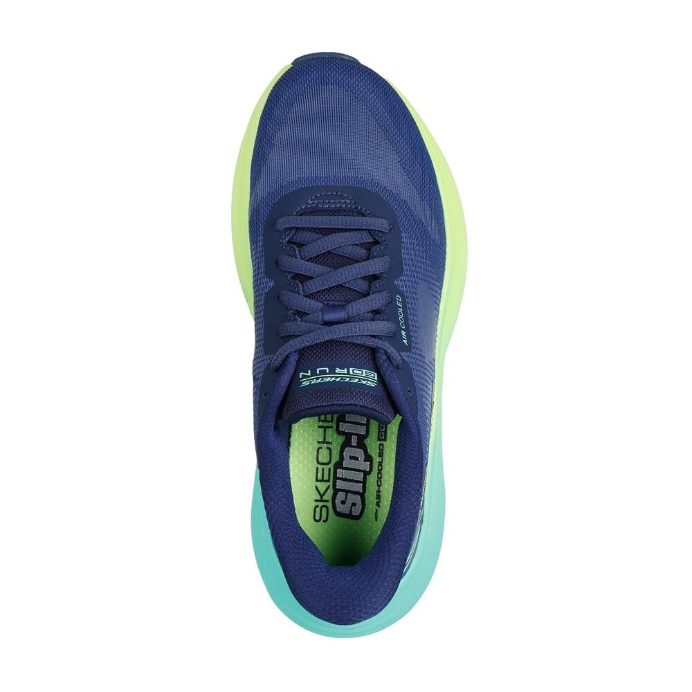 Turnschuh DAMEN Skechers Slip-ins Max Cushioning Enausavour BLAU 5/7