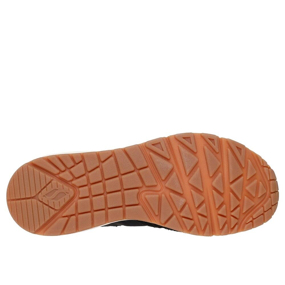 Y Elegante Baskets FEMME Skechers Uno Air Vintage Dayz NOIR 3/6