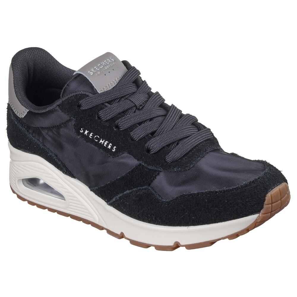 Y Elegante Baskets FEMME Skechers Uno Air Vintage Dayz NOIR 2/6