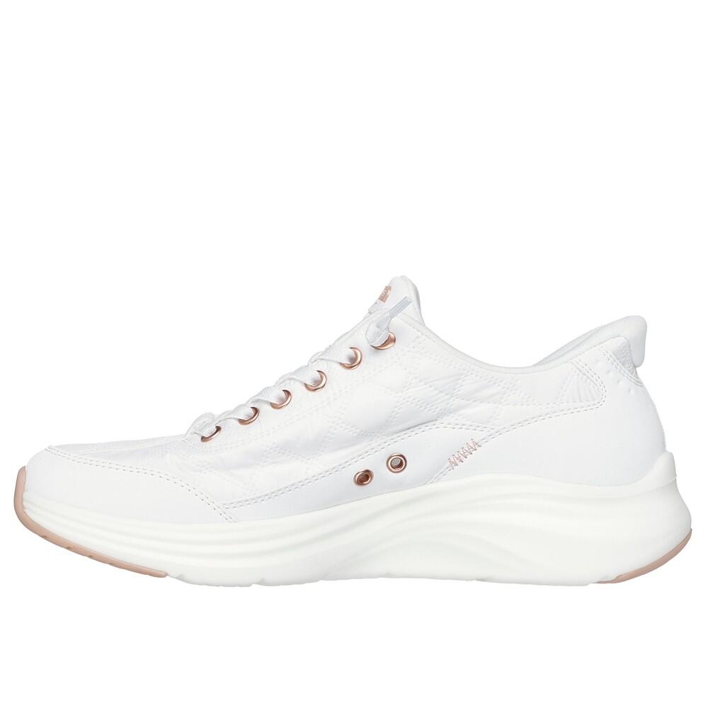 Baskets FEMME Skechers Sli-ins Contour Foam Cozy Fit Golden Hou BLANC 5/6