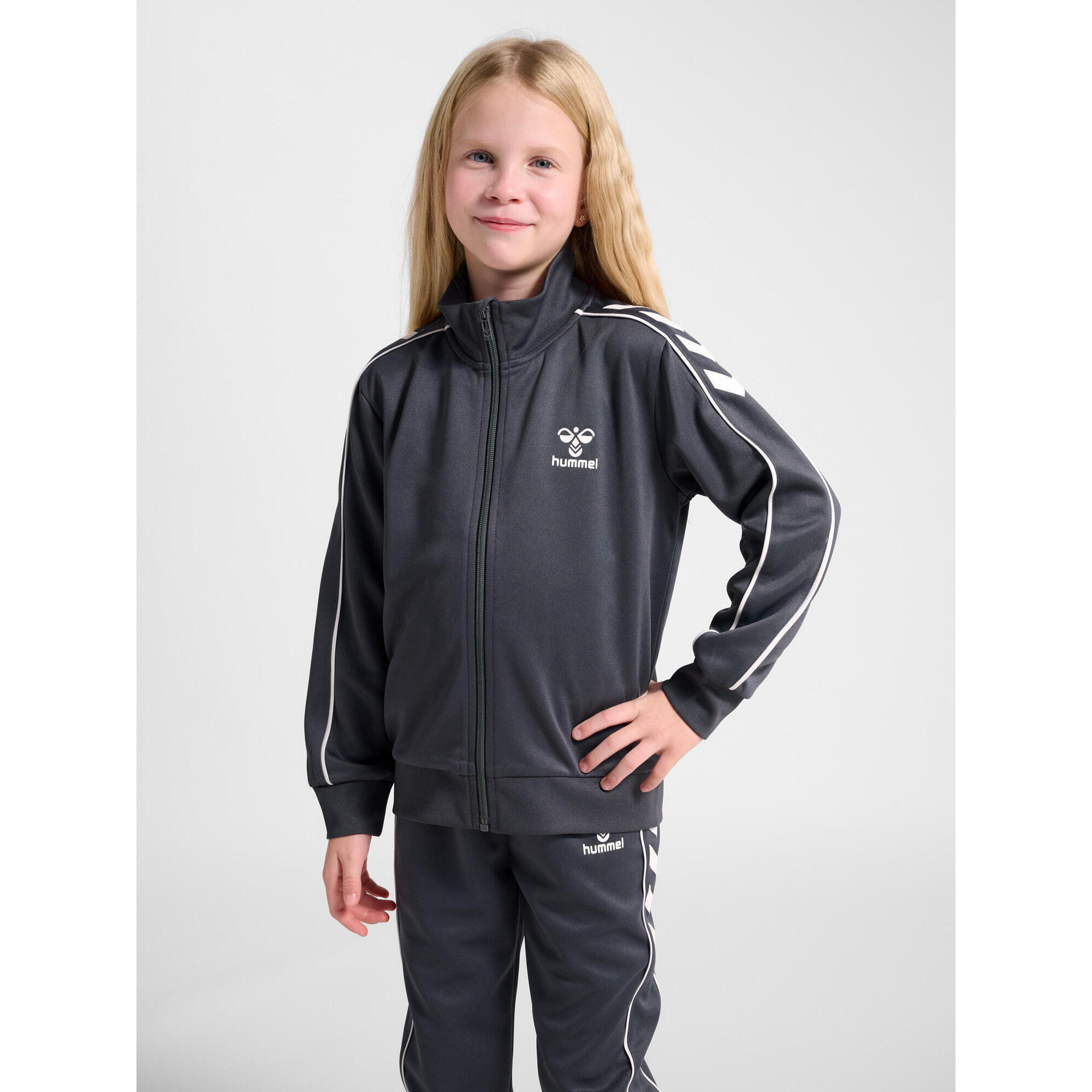 Hummel - Fermeture À Cordon Robe Hmltrack Enfant Hummel - Survêtement - Gris|marron -  6 À 8 Ans - Decathlon