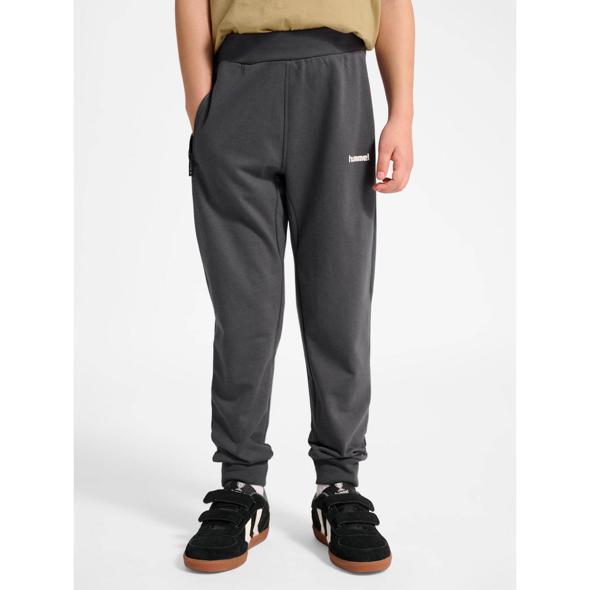 Hummel - Fermeture À Cordon Pantalon Hmljr Regular Enfant Hummel - Pantalons - Gris|marron - Decathlon