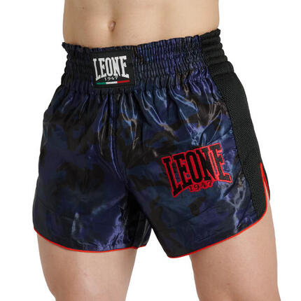 LEONE kick/thai shorts CAMO FIGHT bleu S
